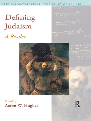 cover image of Defining Judaism